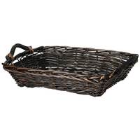 STAINED WILLOW TRAY 14H 50TL 39TW