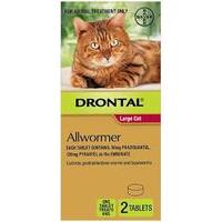 Drontal Allwormer Leg Cat 6kg 2Pk
