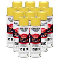 RUST-OLEUM INDUSTRIAL CHOICE PRECISION LINE MARKING PAINT M1600 SYSTEM - HIGH VISIBILITY YELLOW