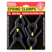 Spring Clamps - 9cm 4 Pack