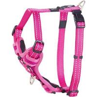 Nylon Step in Harness Premium - Medium Pink