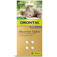 Drontal Allwormer SML Cat 4kg 2Pk