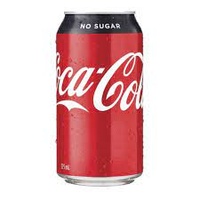 Coke-Cola No Sugar 375Ml