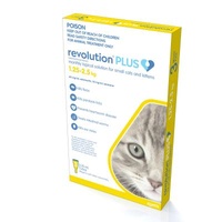 Revolution Plus For Kittens And Small Cats 1.25-2.5kg 3 Pack