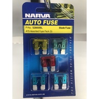 Narva Auto Fuse Blade Fuse pack of 5
