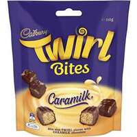 Cadbury Twirl Bites Caramilk 110g