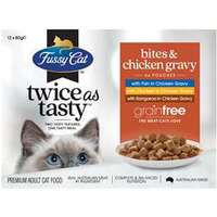 Fussy Cat Bites Chicken Gravy 12 Pack