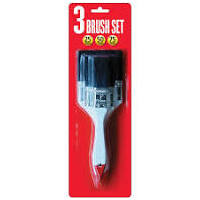 3 Pack of Paint Brushes