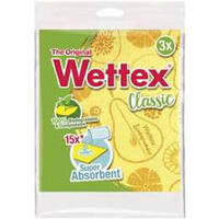 Wettex Cloth Super Absorbent 3 pack
