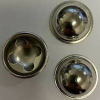 Zenith Axle Caps 12mm Chrome Plated