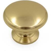 Zenith Decorative Knobs 15mm Polished Brass Top